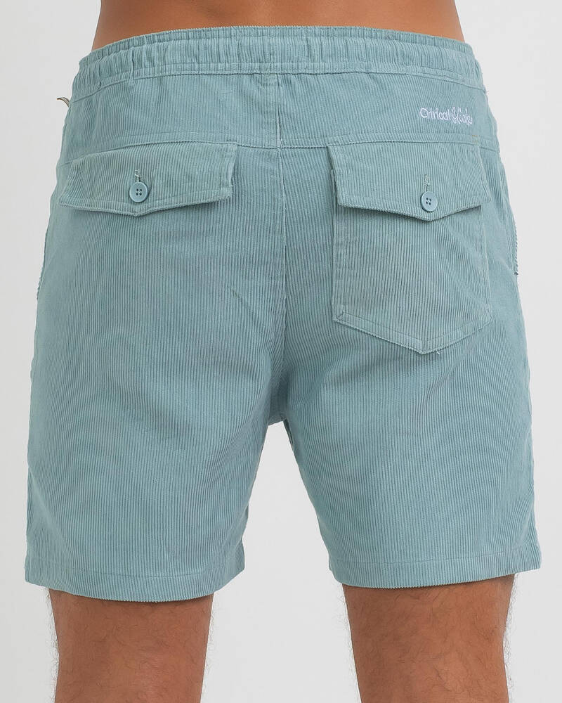The Critical Slide Society All Day Cord Walk Shorts for Mens