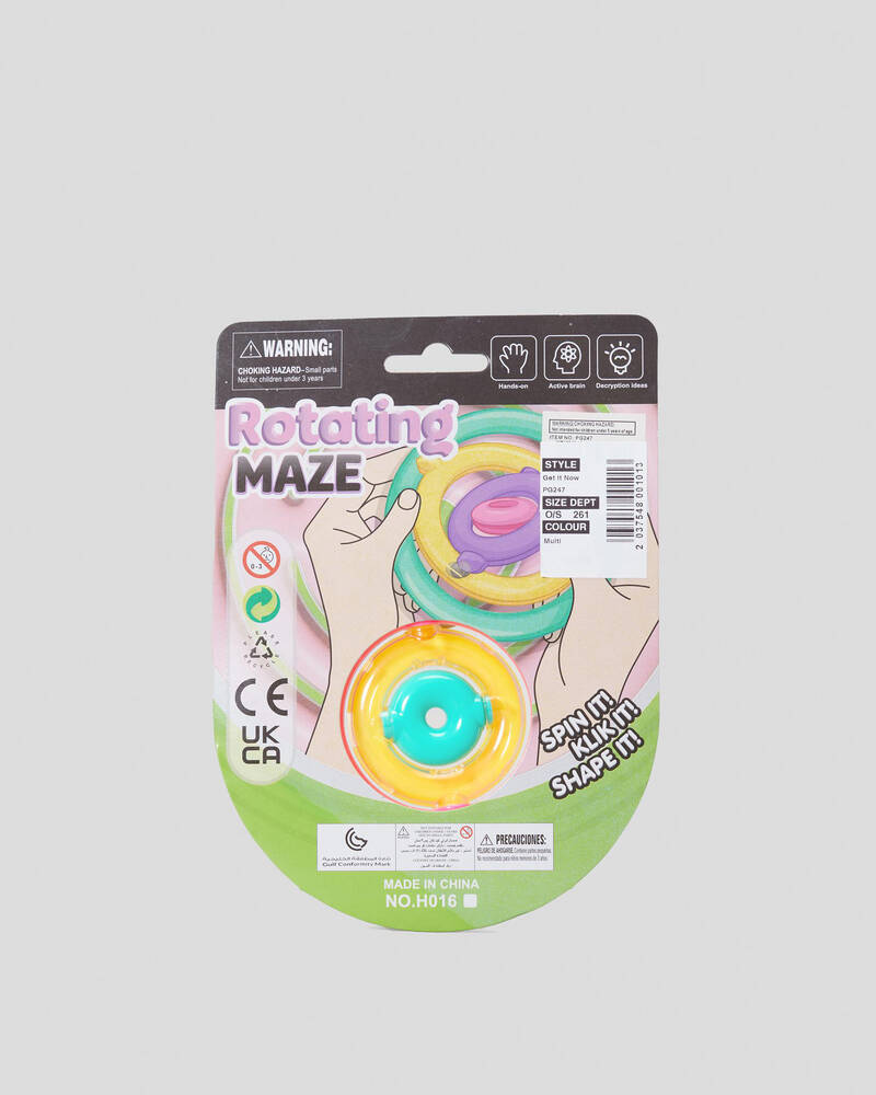 Get It Now 3D Rotating Maze Toy for Unisex