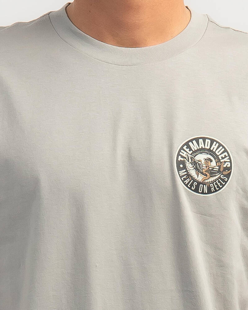 The Mad Hueys Meals On Reels T-Shirt for Mens