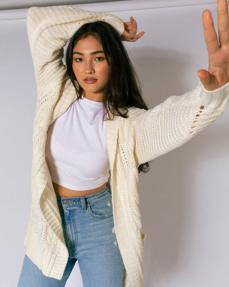 Mooloola Bondi Knit Hoodie for Womens
