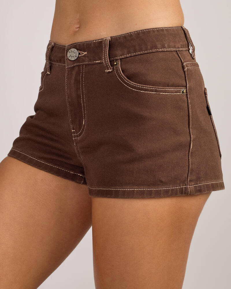 DESU South Beach Micro Denim Shorts for Womens