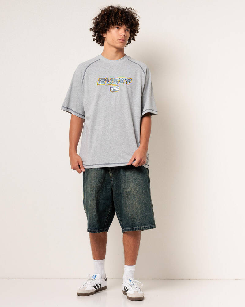 Rusty Guido Raglan T-Shirt for Mens
