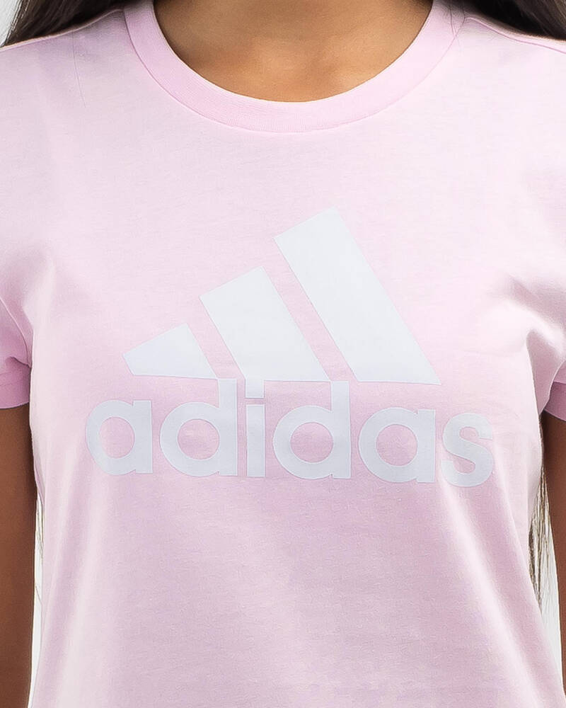 adidas Girls' Big Logo T-Shirt for