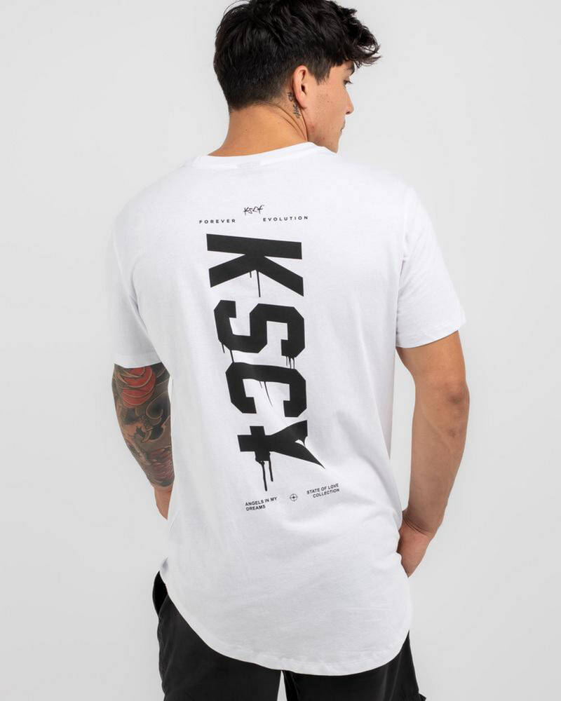 Kiss Chacey Eternity Dual Curve T-Shirt for Mens