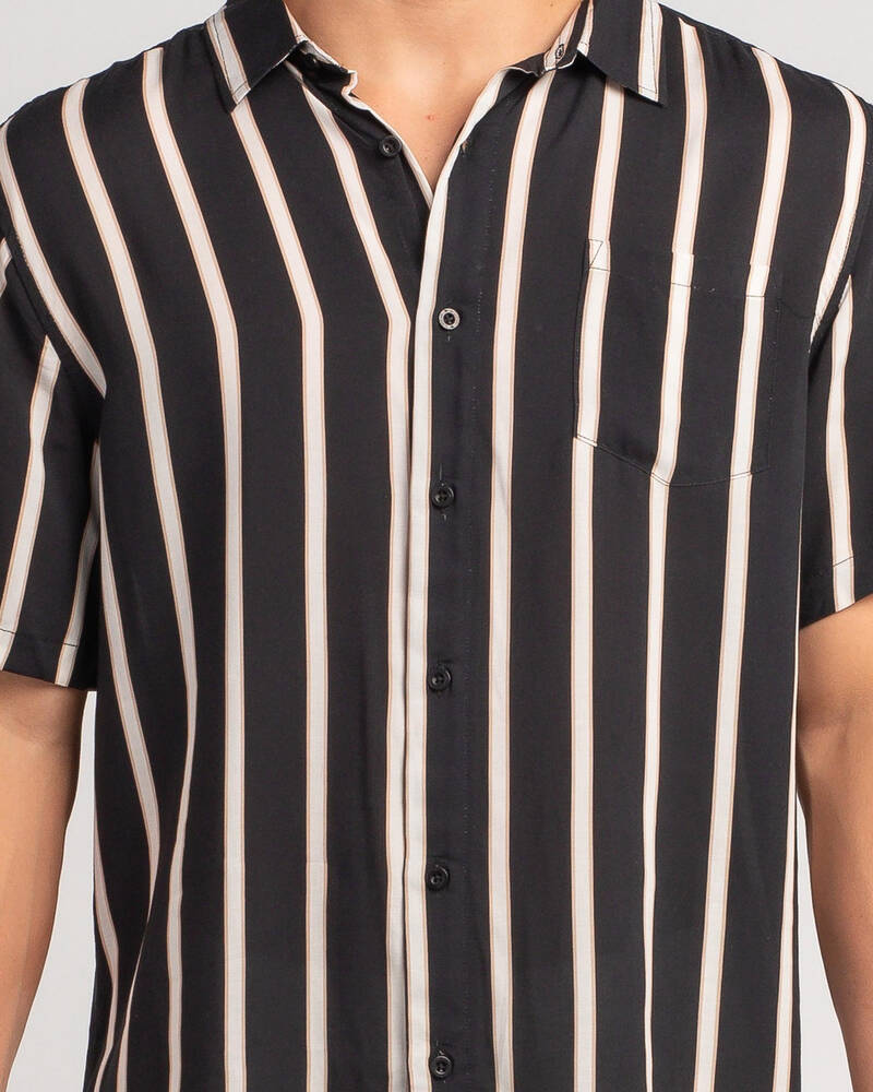 Lucid Line Up Short Sleeve Shirt for Mens