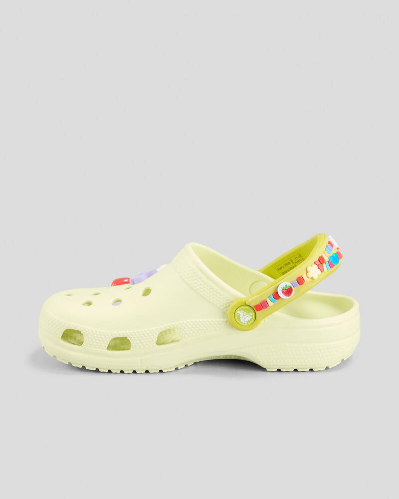 Crocs Kids' Classic Friendship Bracelet Clogs for Unisex