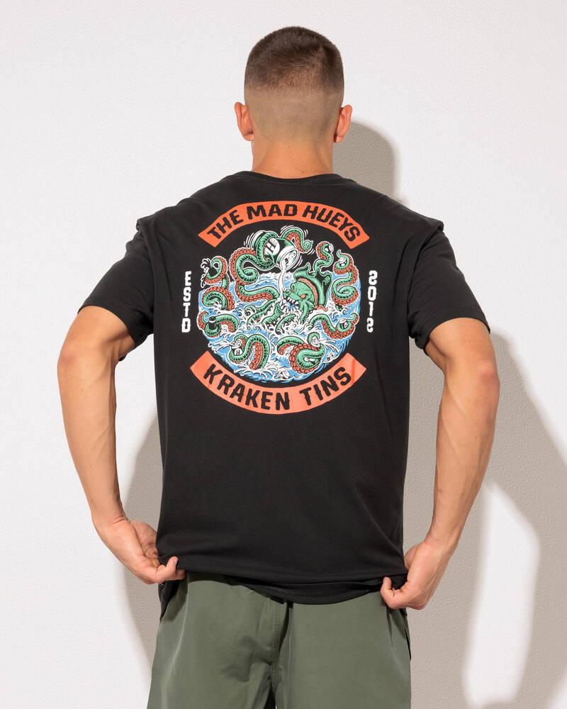 The Mad Hueys Tins Kraken T-Shirt for Mens