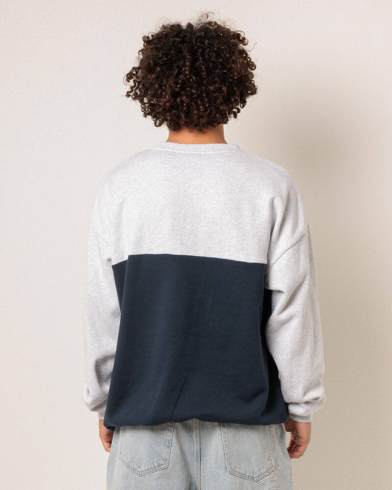 Rip Curl Panel Beater Crew Sweatshirt for Mens