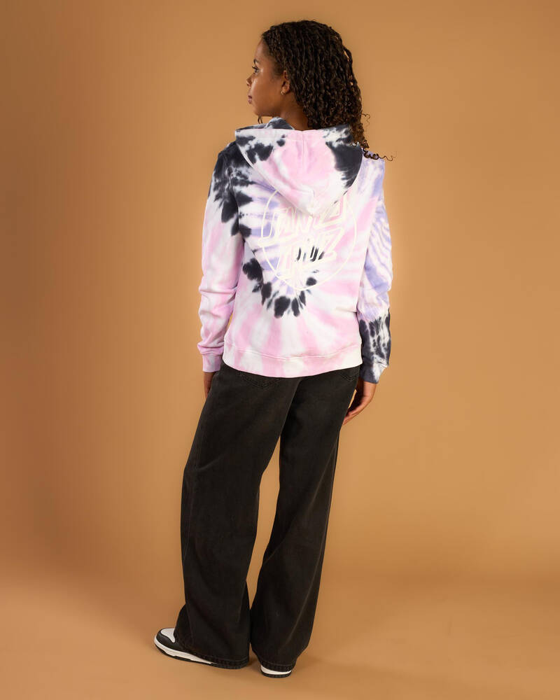Santa Cruz Girls' Opus Dot Chest Hoodie for Womens
