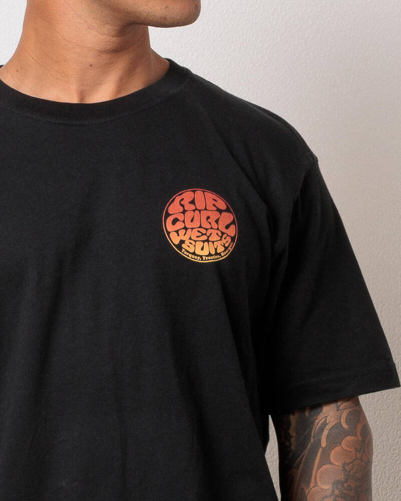 Rip Curl Wettie Passage Icon T-Shirt for Mens