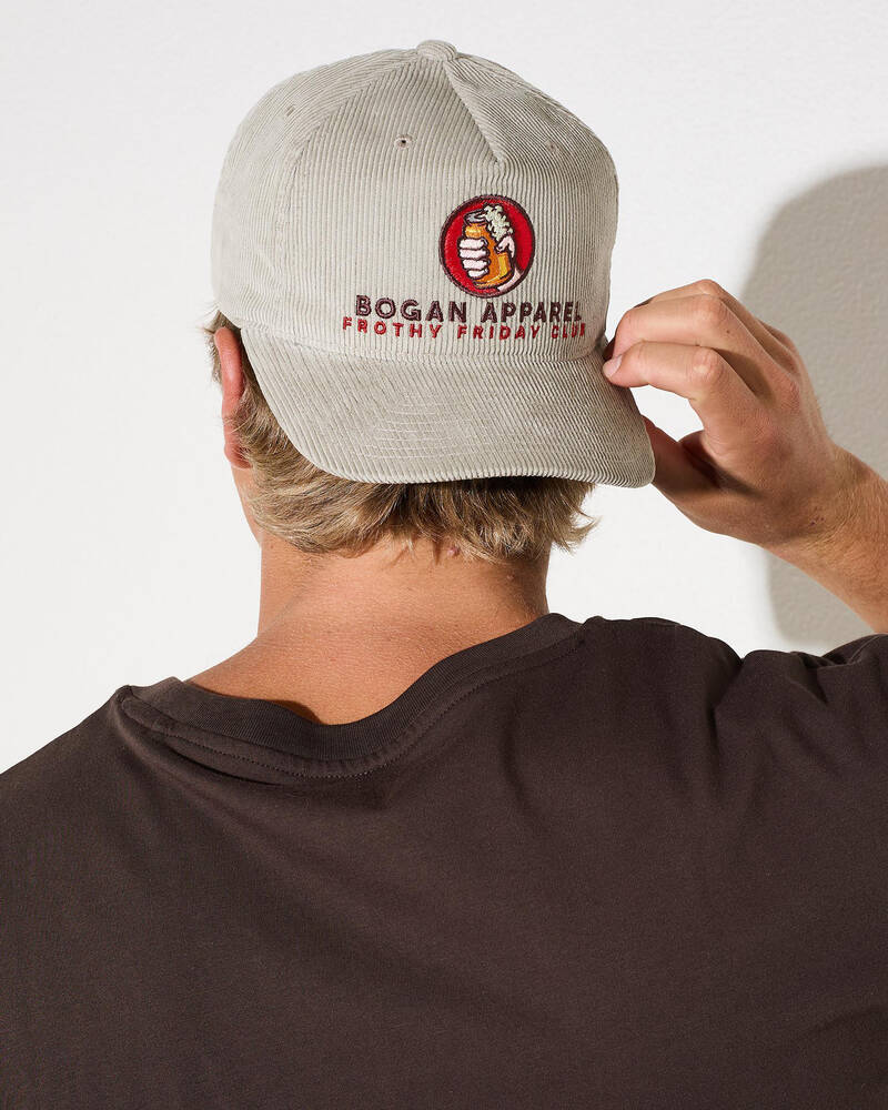 Bogan Apparel Frothy Friday Club Corduroy Cap for Mens