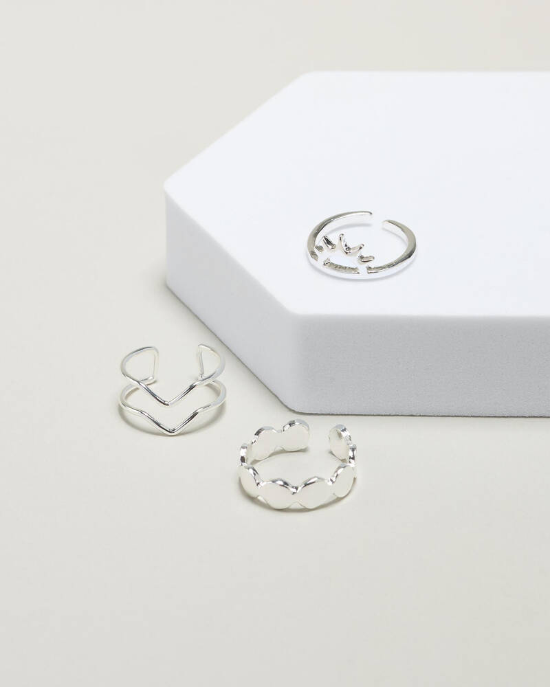 Karyn In LA Matteo Toe Ring Pack for Womens