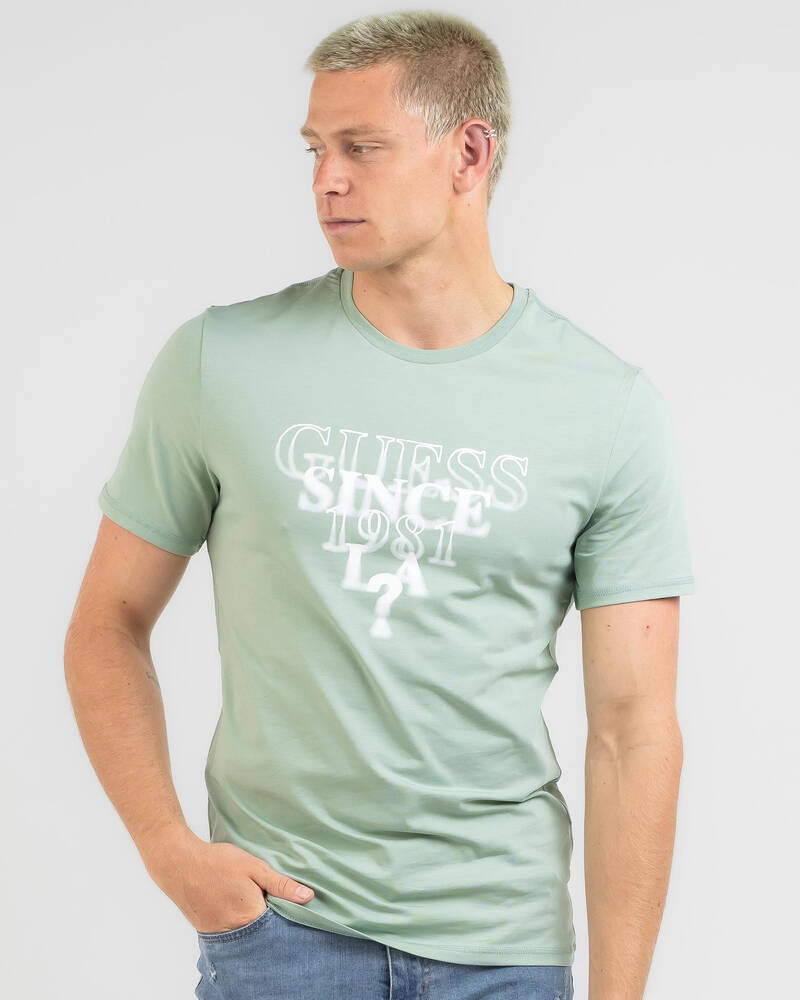 GUESS Jeans Blurry T-Shirt for Mens