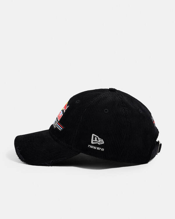 New Era Red Bull Racing Distressed Corduroy 940 Cap for Mens
