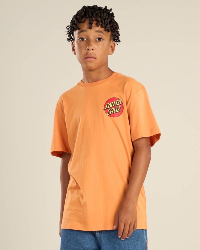 Santa Cruz Boys' Classic Dot Chest T-Shirt for Mens