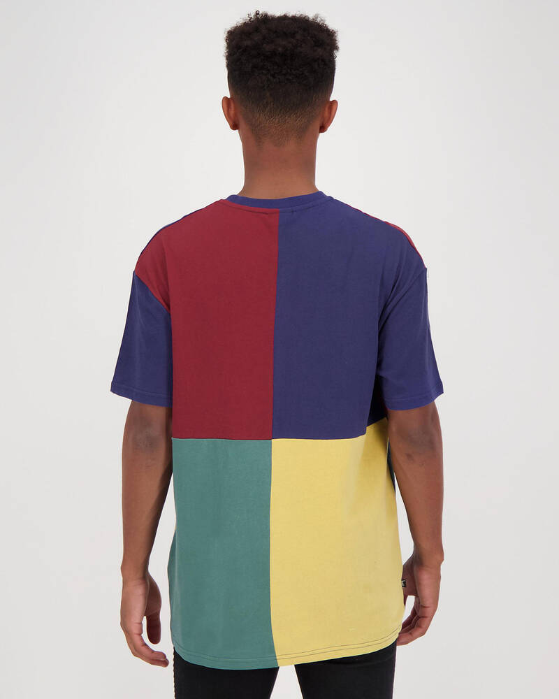 Stussy Slice Block T-shirt for Mens