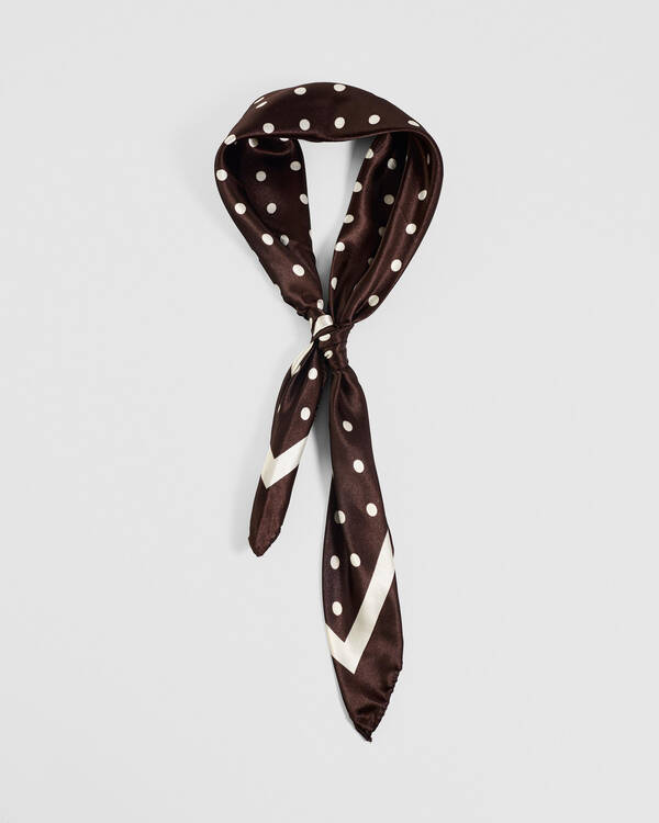 Karyn In LA Polka Dot Hair Scarf for Womens