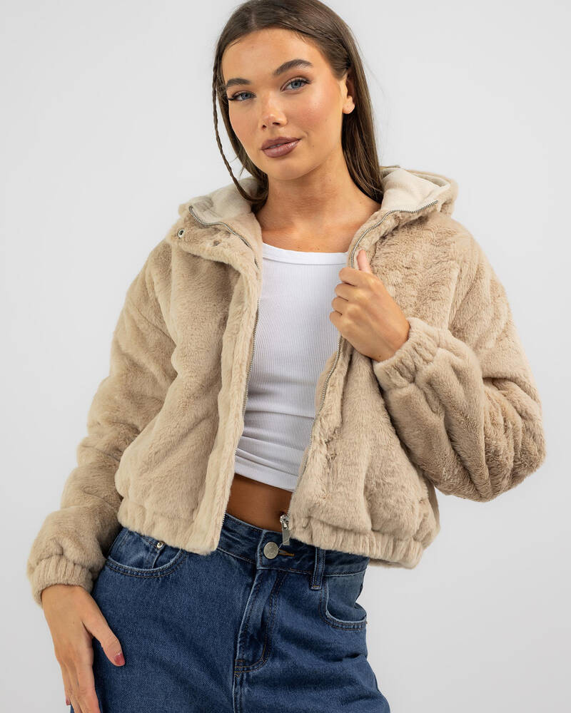 Ava And Ever Reno Faux Fur Jacket for Womens