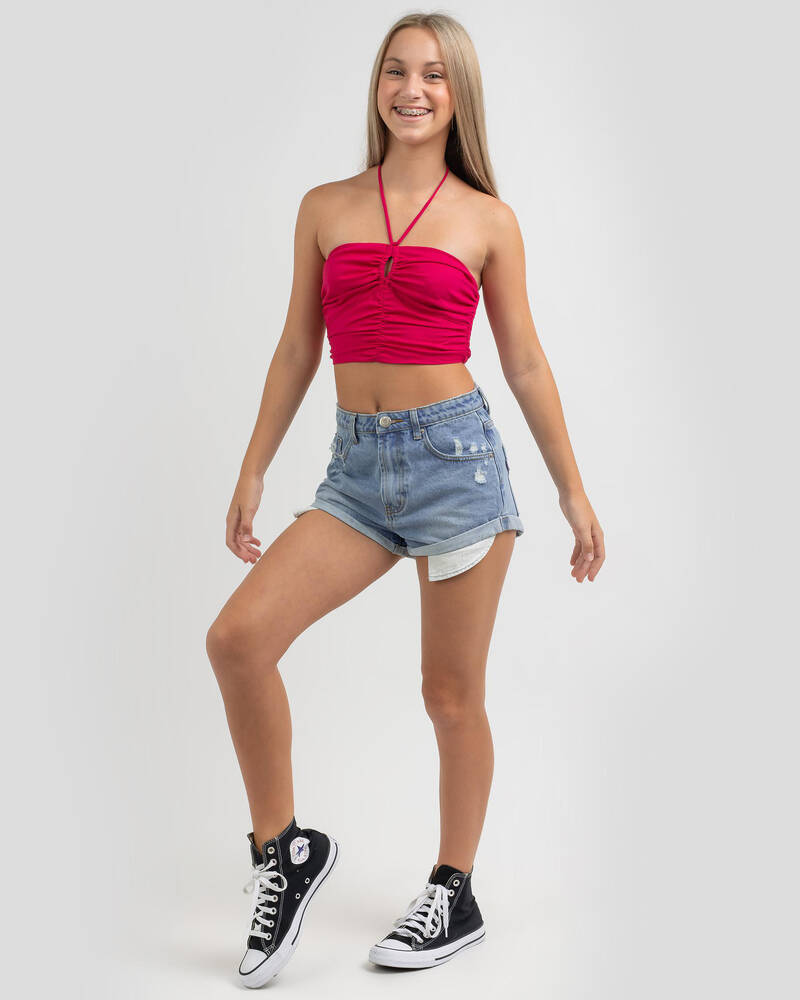 Mooloola Girls' She's So Lovely Halter Top for Womens