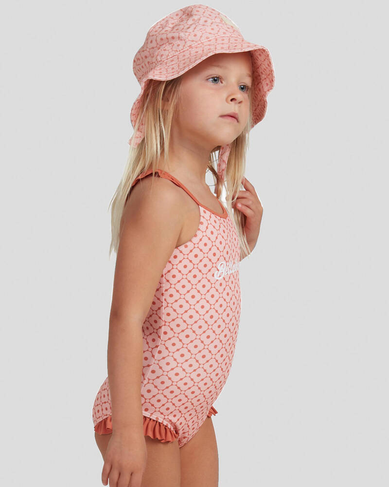 Billabong Toddlers' Sunny Tile One Piece Swimsuit for Womens