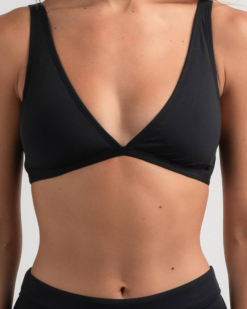 Roxy SD Beach Classics Elongated Triangle Bikini Top for Womens
