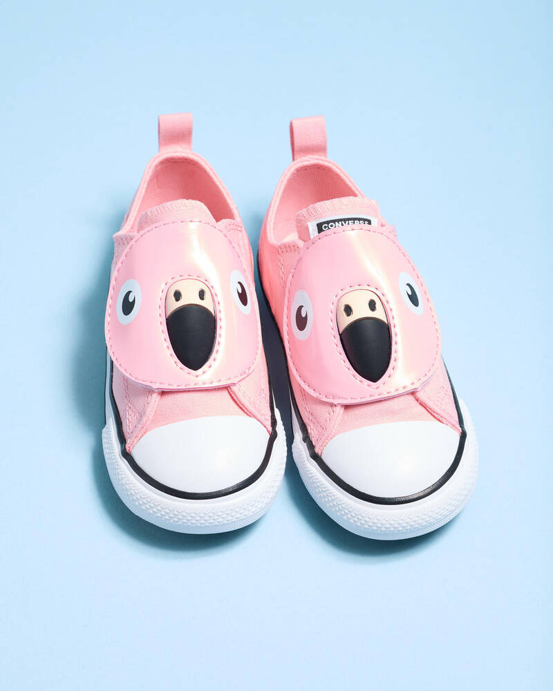 Converse Toddlers' Chuck Taylor All Star One Strap Pool Float Easy On Shoes for Womens