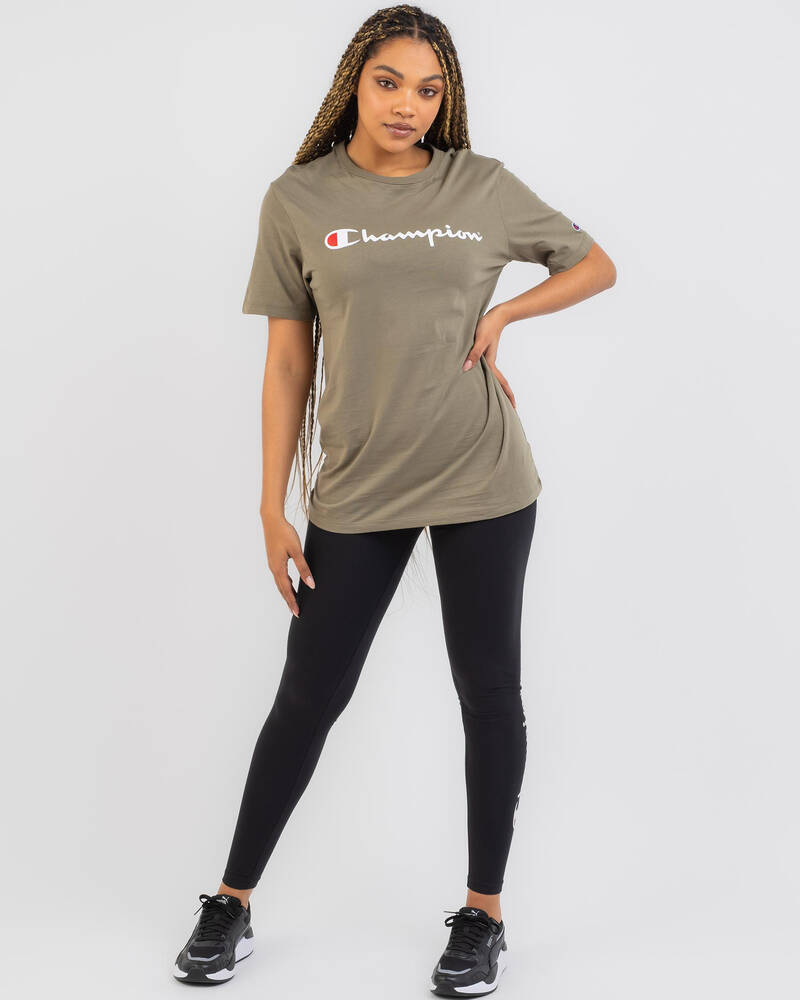 Champion Logo T-Shirt for Womens