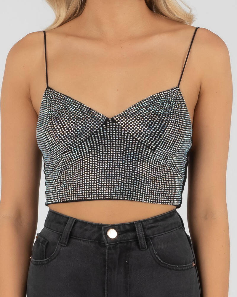 Mooloola Tina Sparkle Top for Womens