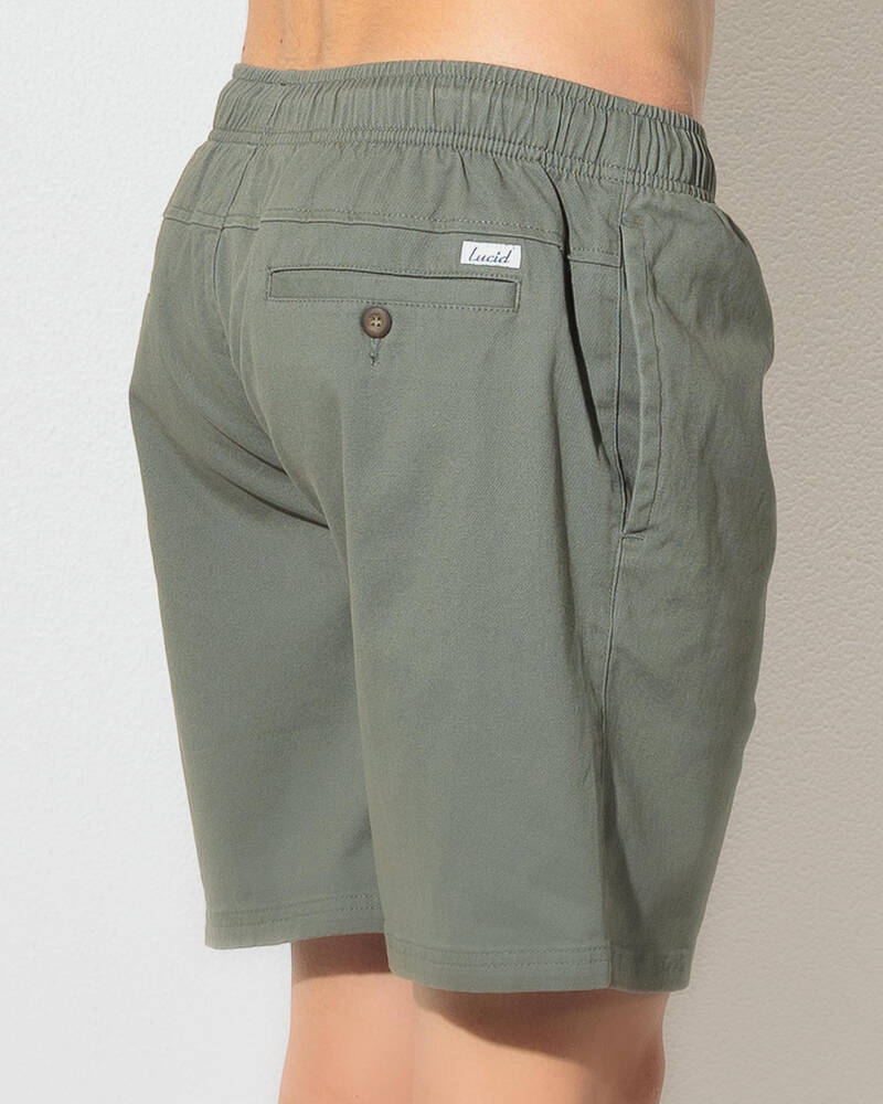 Lucid Metro Elastic Waist Shorts for Mens