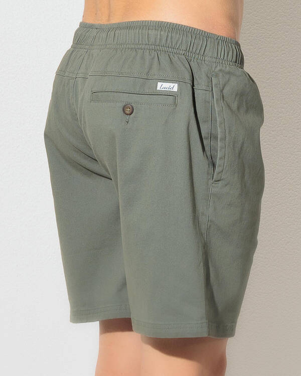Lucid Metro Elastic Waist Shorts for Mens