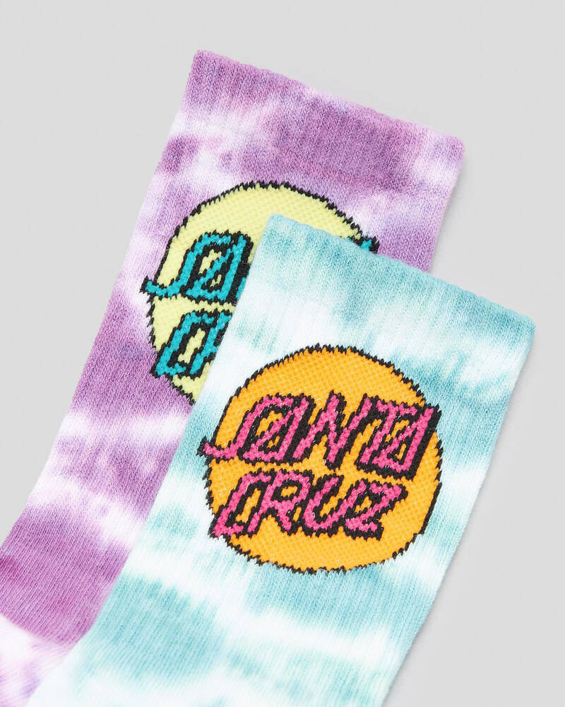 Santa Cruz Girls' Other Dot Sock Pack for Womens