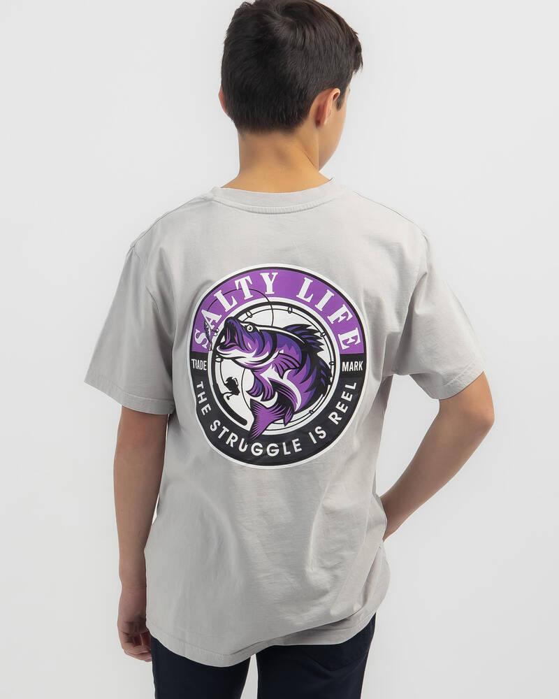 Salty Life Boys' Struggle Is Real T-Shirt for Mens