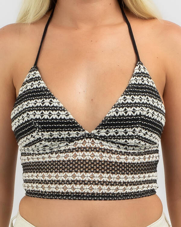 Mooloola Sam Crochet Top for Womens