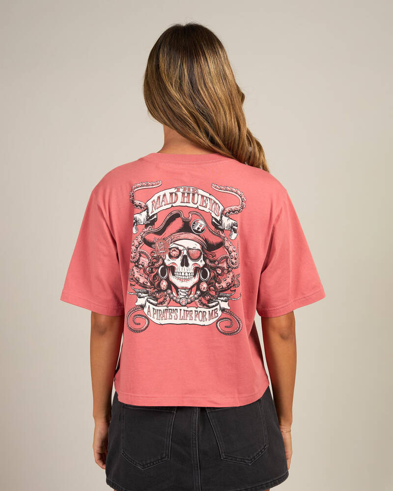 The Mad Hueys Pirates Life Boxy T-Shirt for Womens