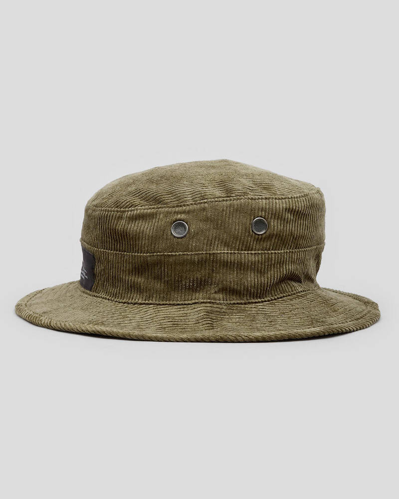 Afends Orion Hemp Corduroy Bucket Hat for Mens