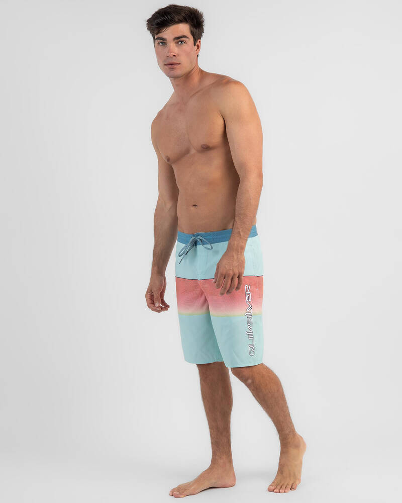 Shop Quiksilver Pointbreak Beachshort 20" Board Shorts In Iced Aqua Fast Shipping & Easy