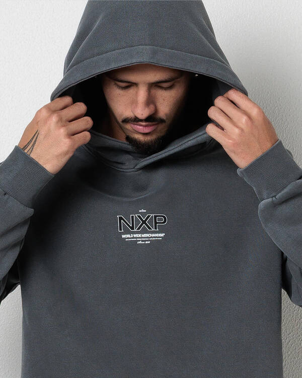 Nena & Pasadena Peak Dual Curved Hoodie for Mens