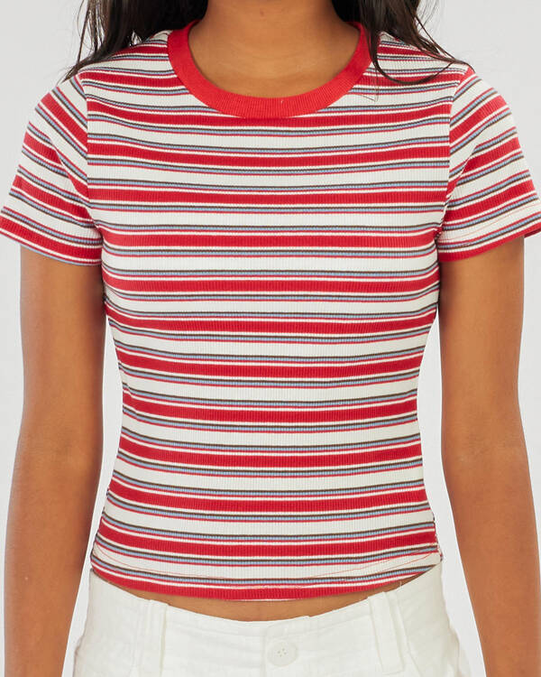 Mooloola Girls' Stripe Tee for Womens