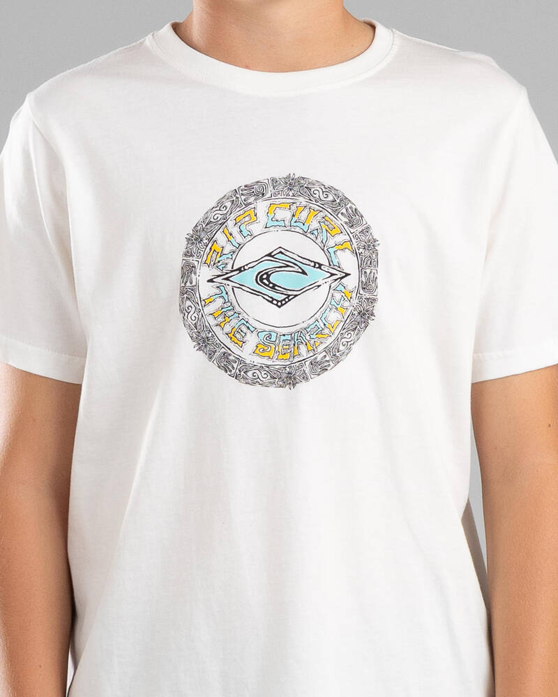 Rip Curl Boys' Tropic Daze Mandala T-Shirt for Mens