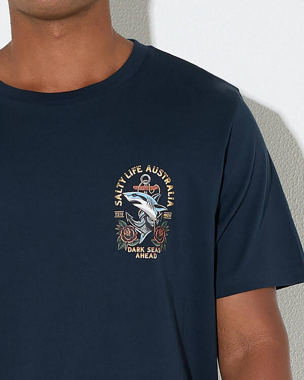 Salty Life Tide Hunter T-Shirt for Mens