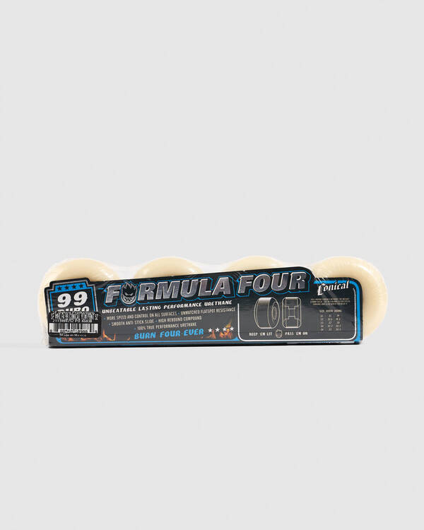 Spitfire F4 99D Conical 52mm Skateboard Wheels for Unisex