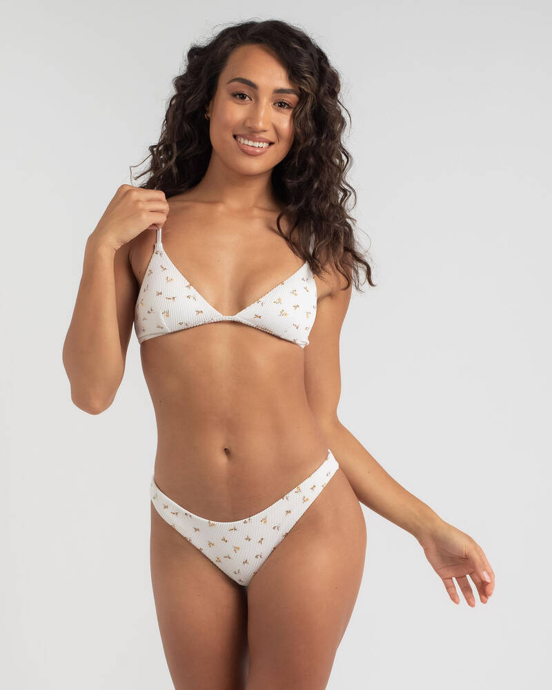 Rhythm Lani Hi Cut Bikini Bottom for Womens