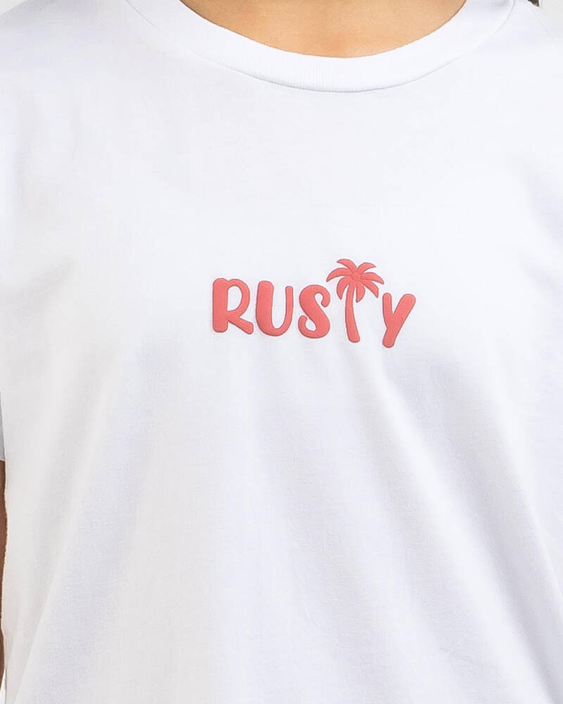 Rusty Girls' Palm T-Shirt for Womens