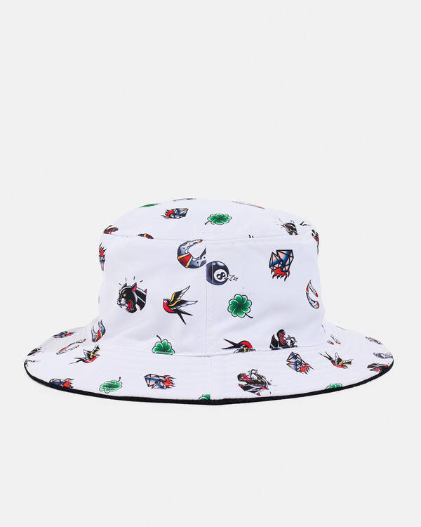 Salty Life Karma Reversible Bucket Hat for Mens