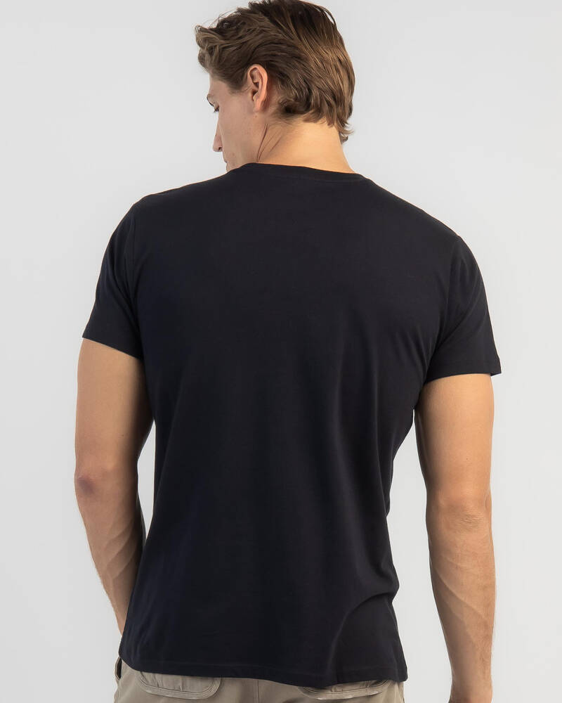 Cat Original Fit Logo T-Shirt for Mens