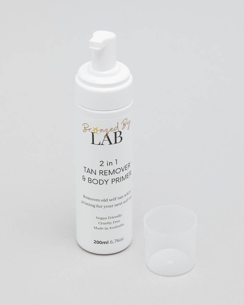 Bronzed By Lab Tan Remover/Body Primer for Unisex
