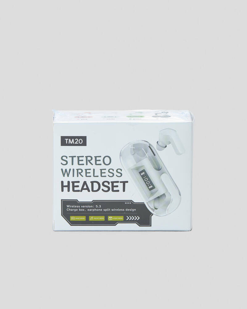 Get It Now TM20 Stereo Wireless Earphones for Unisex