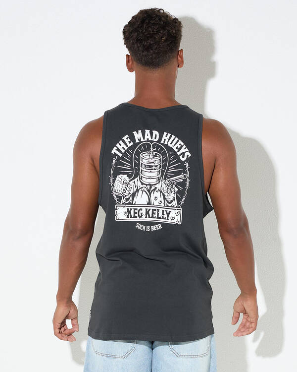 The Mad Hueys Such Is Kelly Singlet Tank for Mens