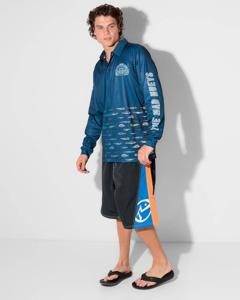 The Mad Hueys Dragons Captain Fishing Shirt for Mens