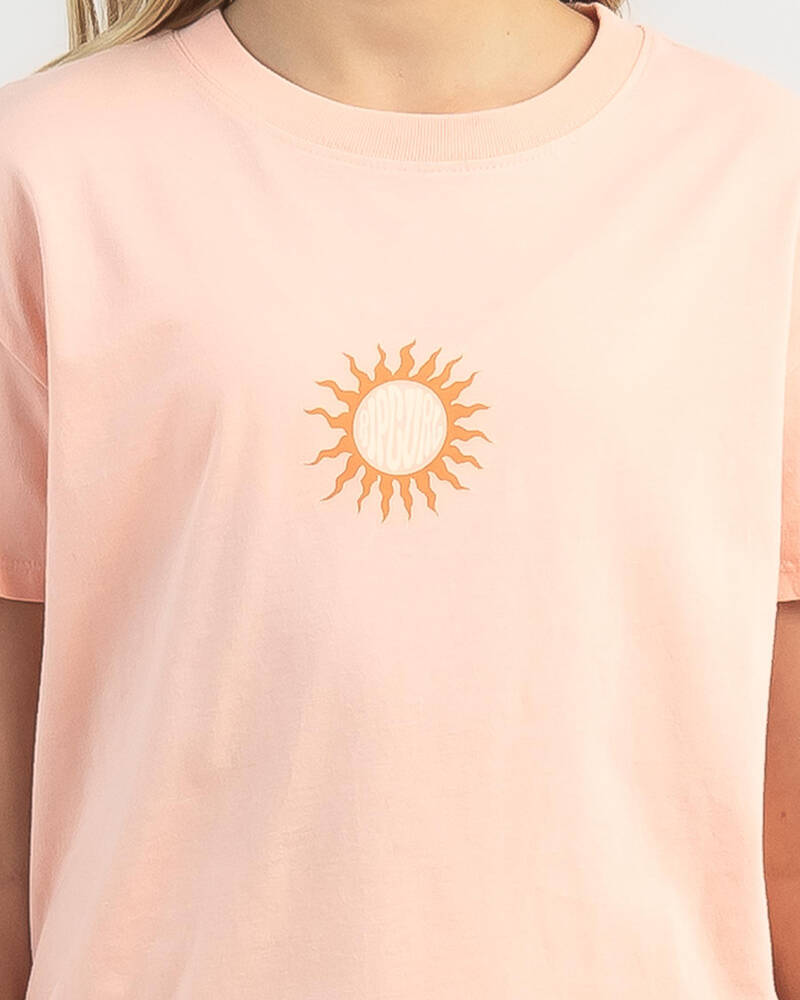 Rip Curl Girls' Sun Catcher Rib T-Shirt for Womens